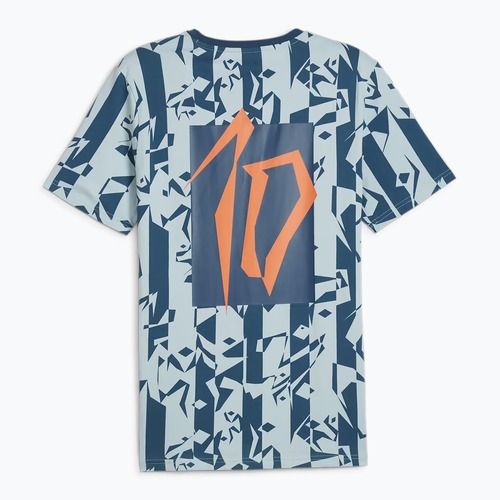 Herren PUMA Neymar Jr Kreativität Logo Fußball Tee Ozean tropisch/türkis surfen