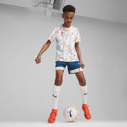 PUMA Neymar JR Kreativität Training Ozean tropischen / heiße Hitze Kinder Fußball-Shorts