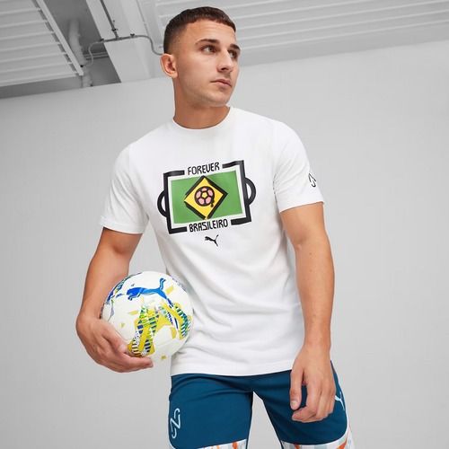 Herren Fußballtrikot PUMA Neymar Jr Tee puma weiß
