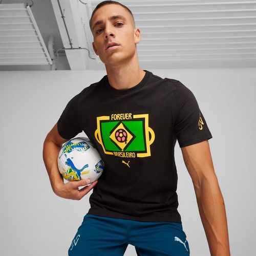 Herren Fußballtrikot PUMA Neymar Jr Tee puma schwarz