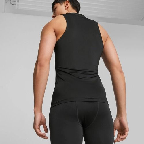 Herren Basketball Tank Top PUMA Hoops Team Slvs Baselayer puma schwarz