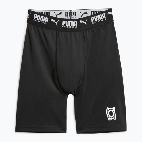 Herren-Basketball-Shorts PUMA Hoops Team Baselayer puma schwarz
