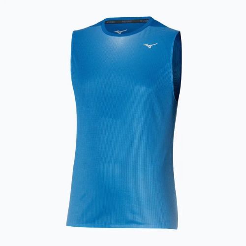 Herren Lauftank Mizuno Aero Tank federal blau