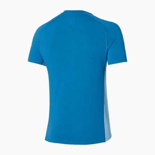 Herren Mizuno Trail DryAeroFlow HZ Tee bundesblau Laufshirt