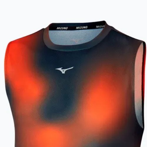 Herren Mizuno Core Graphic Kapuzinerkresse Lauftop