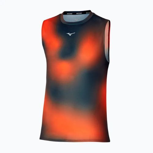 Herren Mizuno Core Graphic Kapuzinerkresse Lauftop