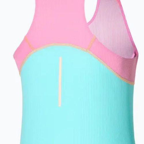 Damen Lauftank Top Mizuno Aero Tank blau glühen
