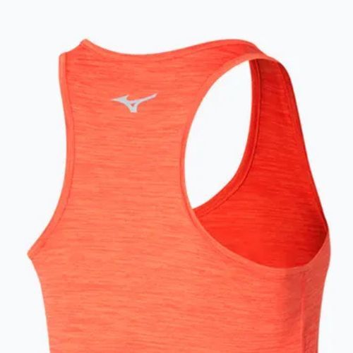 Damen Laufshirt Mizuno Impulse Core Tank nasturtium