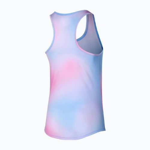 Damen-Lauftank-Top Mizuno Impulse Core Graphic Tank halogenblau