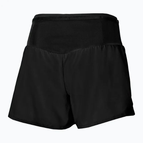 Damen Laufshorts Mizuno Multi Pocket schwarz