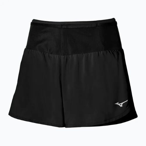 Damen Laufshorts Mizuno Multi Pocket schwarz