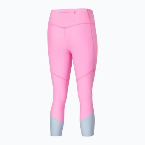 Mizuno Impulse Core 3/4 Damen-Leggings aus Chiffon, lila