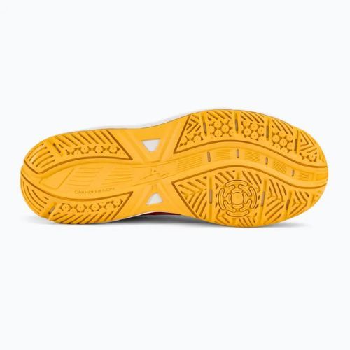 Mizuno Stealth Star 2 Jr Kinderhandballschuhe strahlend rot/weiß/carrot curl