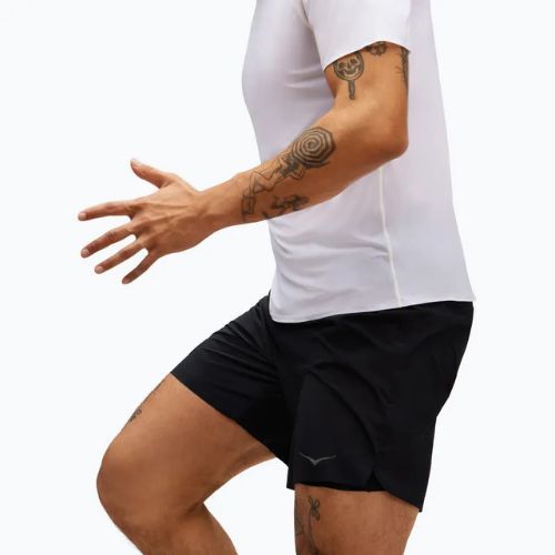 Lauf Shorts Herren HOKA Glide 7'' 2in1 black