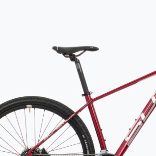 Superior XC 819 gloss dark red/silver Mountainbike