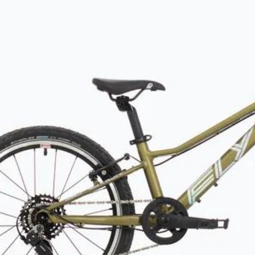Kinderfahrrad Superior F.L.Y. 20 VB matt olivmetallic/hologramm chrom