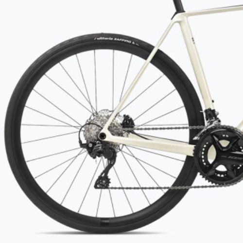Orbea Orca M30 2024 elfenbeinweiß/burgund/vulcano Rennrad
