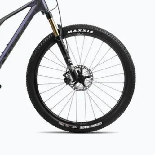 Orbea Oiz M-Pro 2024 tanzanite carbon view/carbon raw Mountainbike