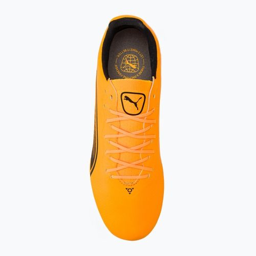 PUMA King Pro Fg/Ag sun stream/puma schwarz/sunset glow Fußballschuhe