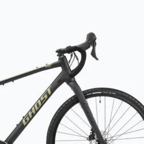 Schotterfahrrad GHOST Asket Essential black/light kaki matt