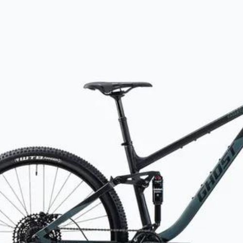 Mountainbike GHOST Kato FS Essential 29 black/metallic green bay matt