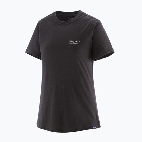 Damenshirt Patagonia Cap Cool Merino Blend Graphic Shirt heritage header/black