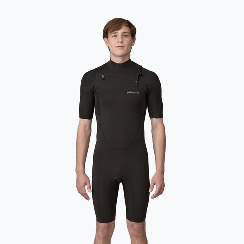 Schaumstoff für das Schwimmen Herren Patagonia Yulex Regulator Lite FZ Spring Suit black