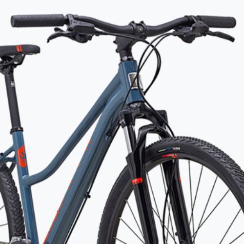 Marin San Anselmo DS2 Damen Crossrad 700C glänzend grau/roarange