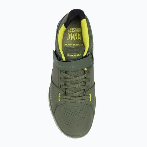 Herren MTB-Radschuhe Endura MT500 Burner Clipless waldgrün