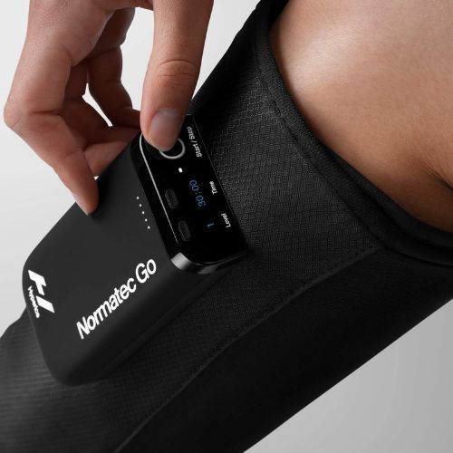 Beinregenerationsgerät Normatec Go schwarz