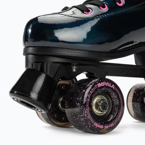 Rollschuhe Damen IMPALA Quad Skate black holographic