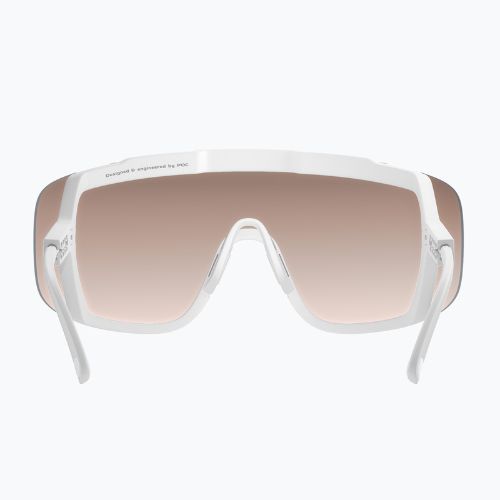 POC Devour Wasserstoff weiß / Clarity Trail / teilweise sonnig Silber Sonnenbrille
