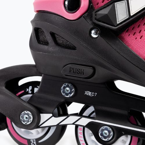 Inlineskates Kinder ATTABO regulowane Stormglider 2 Rosa
