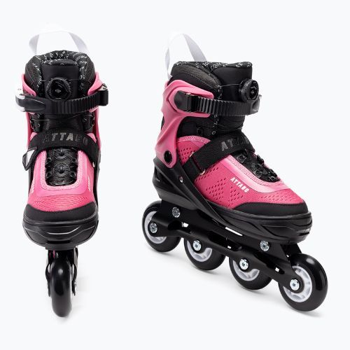 Inlineskates Kinder ATTABO regulowane Stormglider 2 Rosa