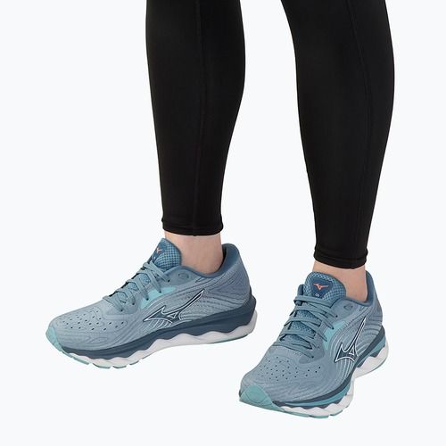 Laufschuhe Damen Mizuno Wave Sky 6 blue shadow/white/milky blue
