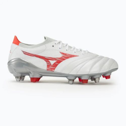 Fußballschuhe Herren Mizuno Morelia Neo IV Β Japan Mix white/radiant red/hot coral