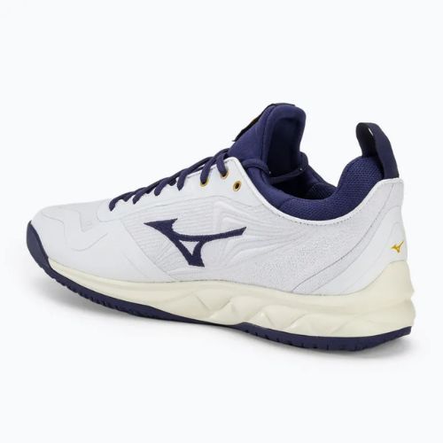 Volleyballschuhe Herren Mizuno Wave Luminous 2 white/blue ribbon/mpgold