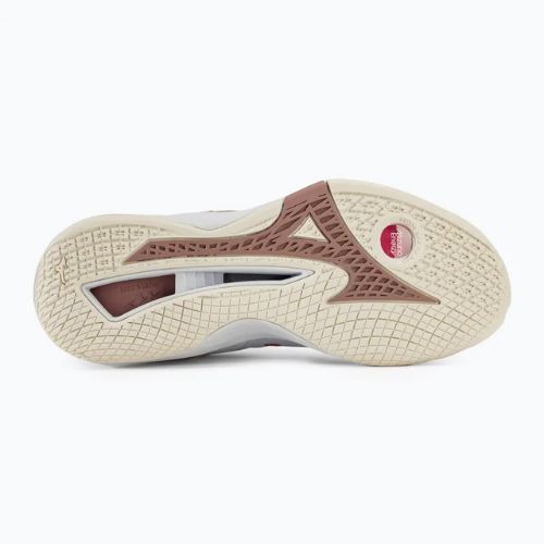 Handballschuhe Damen Mizuno Wave Stealth Neo white/rose/snow white