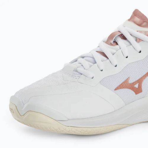 Handballschuhe Damen Mizuno Wave Stealth Neo white/rose/snow white