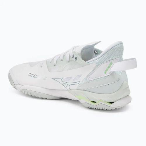 Handballschuhe Damen Mizuno Wave Mirage 5 white/glacial ridge/patinagreen