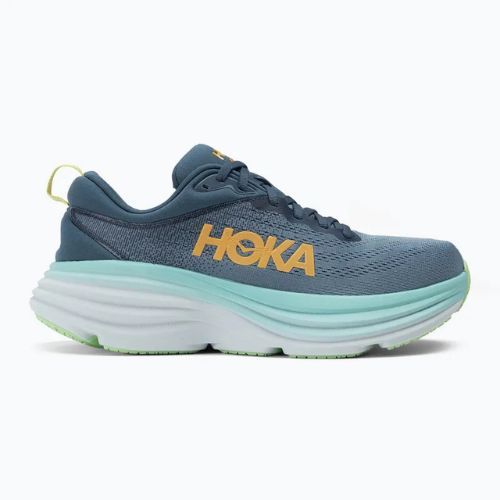 HOKA Bondi 8 real teal/shadow Herren Laufschuhe