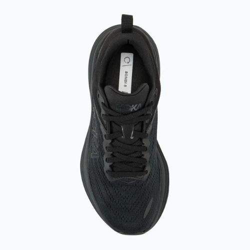 Damen Laufschuhe HOKA Bondi 8 schwarz/schwarz