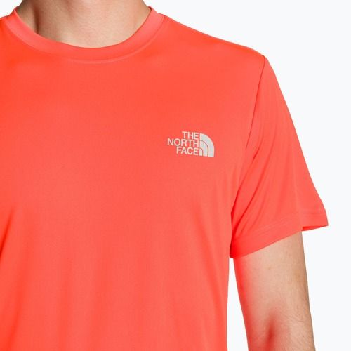 Trekking Shirt T-shirt Herren The North Face Reaxion Red Box vivid flame