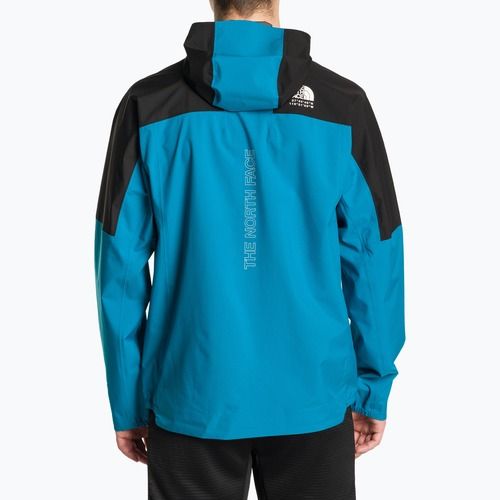 Herren Regenjacke The North Face Sheltered Creek 2.5 L adriatisch blau/schwarz