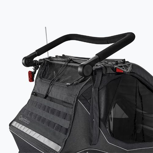 Fahrrad Anhänger Qeridoo Kidgoo 1 dark steel grey