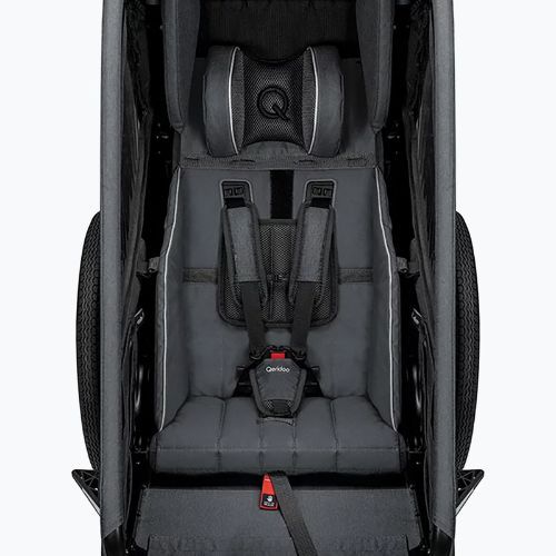 Fahrrad Anhänger Qeridoo Kidgoo 1 dark steel grey