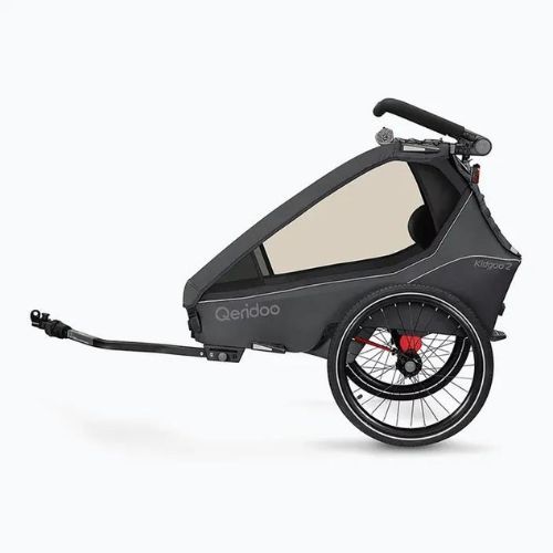 Fahrrad Anhänger Qeridoo Kidgoo 2 dark steel grey
