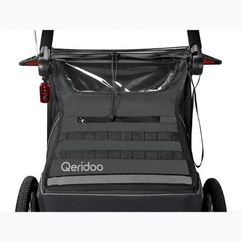 Fahrrad Anhänger Qeridoo Kidgoo 2 dark steel grey