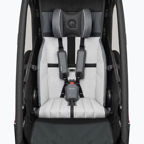 Fahrrad Anhänger Qeridoo Sportrex 1 cayenne red