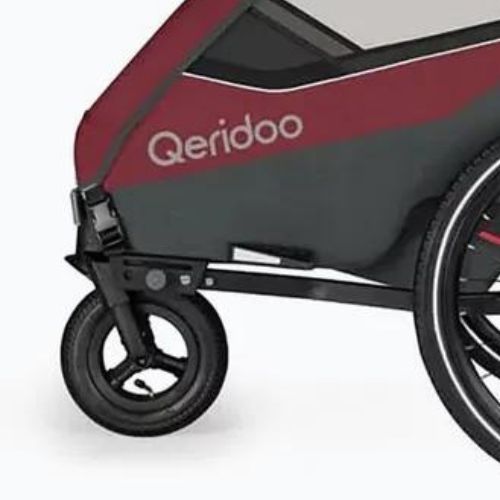 Fahrrad Anhänger Qeridoo Sportrex 2 cayenne red